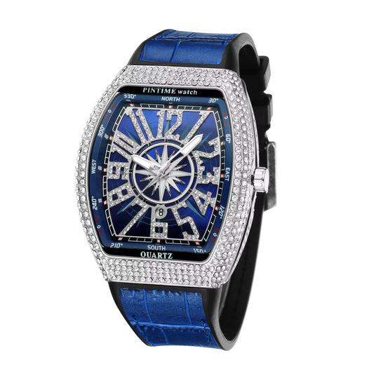 Ice Stone New Design Luxury Iced Out Sport Watch