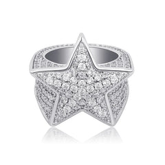 2020 New Arrival Ring Sterling Silver 925 Women Cute Star Rings Jewelry Adjustable Ring for Women Hot Selling