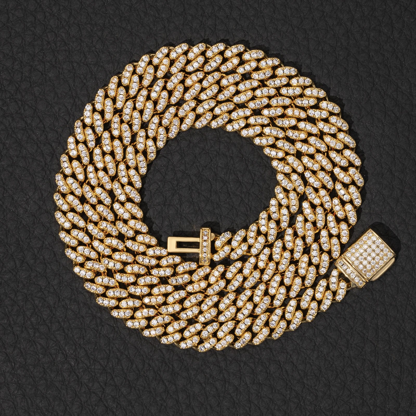 Pass Diamond Tester VVS Moissanite Chain 100% 925 Sterling Silver 6mm Moissanite Cuban Luxury Hip Hop Men Fashion Jewelry