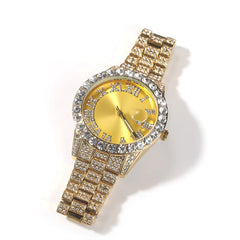 Ice Stone Full Diamond Bling Luxury Quartz Watch