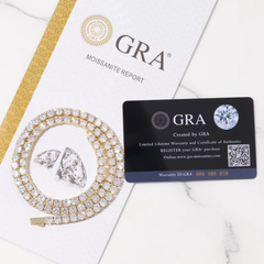 Ice Stone VVS Moissanite Iced Out Tennis Bracelet