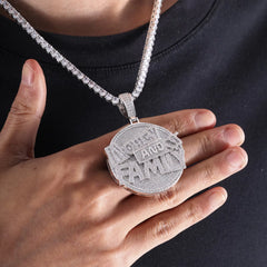 Ice Stone Hip Hop Gold Plated Rapper 5A Diamond Cuban Pendant