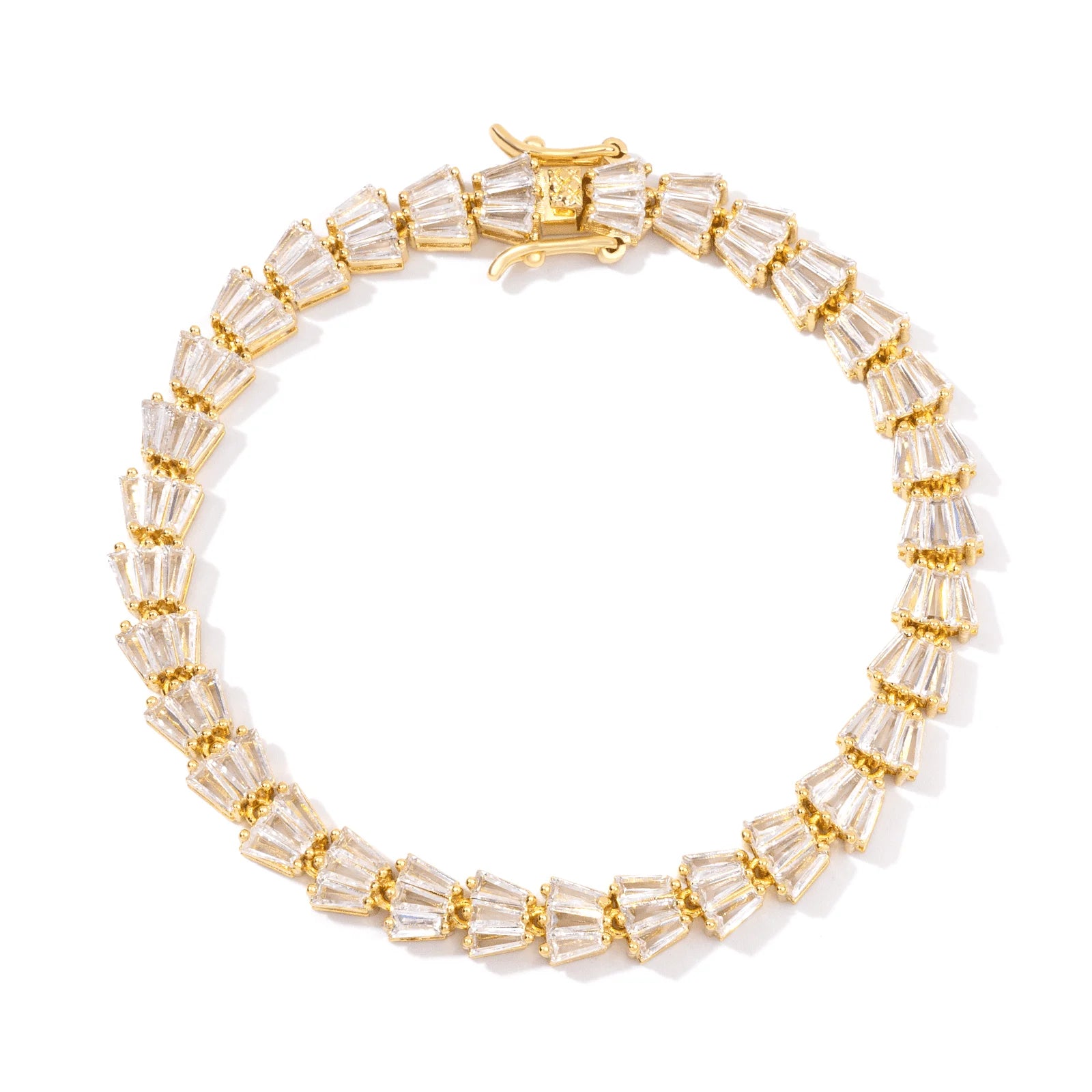 European American Hip Hop Style 6MM Tennis Bracelets Iced Out Full Diamond Micro Insert CZ Tennis Chains