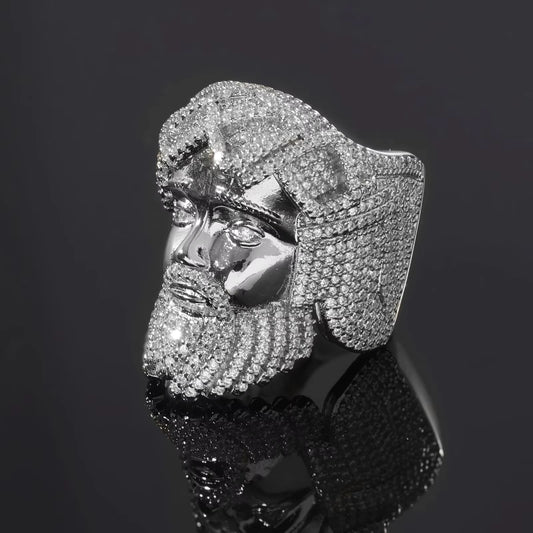 Ice Stone Fashion Iced Out Jesus CZ Ring