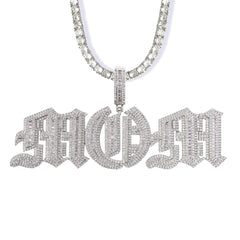 New Arrival Custom Diamond Greek Elephant Charm Pendant for Necklace 18K Gold Plated CZ with Gold and White Gold Colors