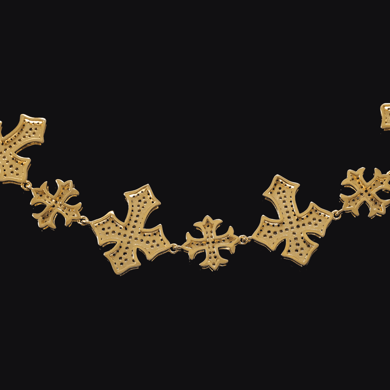 Ice Stone 22mm VVS Moissanite Cross Tennis Bracelet