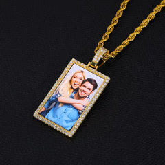 Ice Stone Trendy Elegant 925 Sterling VVS D Moissanite Pendant