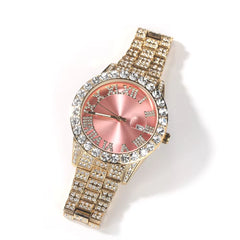 Ice Stone Full Diamond Bling Luxury Quartz Watch