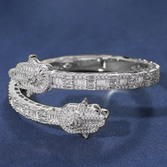 Ice Stone Hip Hop Retro Cool Zircon Palm Wrap Bracelets