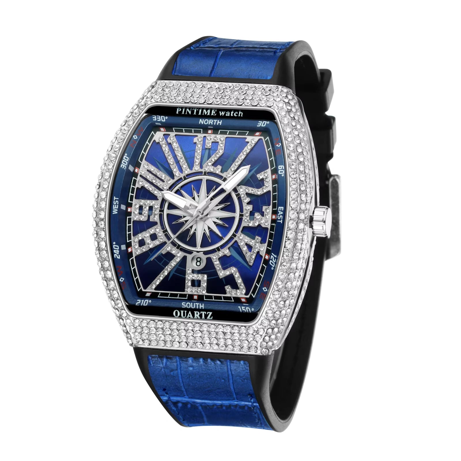 Ice Stone New Design Luxury Iced Out Sport Watch