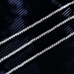 Ice Stone Iced Out VVS Moissanite Tennis Bracelet 5mm-6mm