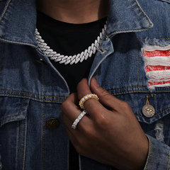 Ice Stone 2ct D Color Moissanite Silver Ring