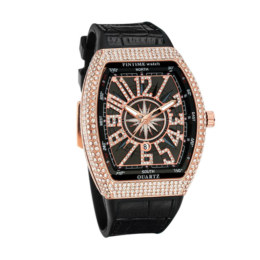 Ice Stone New Design Luxury Iced Out Sport Watch