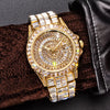 Ice Stone Unique Shiny Bling Baguette Rhinestone Hip Hop Watch