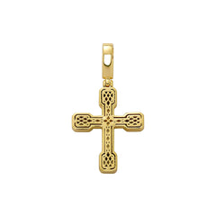 High Quality 5A CZ Baguette Diamond Pendant Personality New Design Hip Hop Cross Pendant Jewelry Sparkling Pendant Necklace