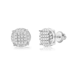 Luxury Stud Earrings Gold Plated 925 Sterling Silver VVS Moissanite Diamond Earrings With GRA Certificate Pass Diamond Tester