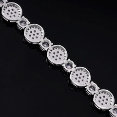 Ice Stone New Design Men’s GRA Certified 9mm VVS Moissanite Tennis Bracelet