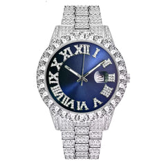 Ice Stone Full Diamond Bling Luxury Quartz Watch