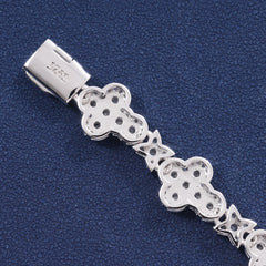 Ice Stone 10.5mm Moissanite Cross Cuban Necklace