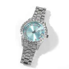 Ice Stone Full Diamond Bling Luxury Quartz Watch