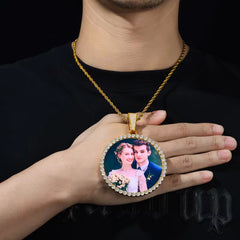 Ice Stone Hot Sale Super Big S925 VVS D Moissanite Pendant