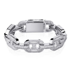 Ice Stone 14mm Coffee Beans Bling Bracelet