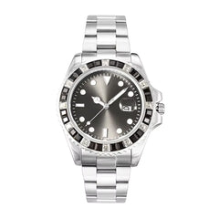 Ice Stone Fashion Colorful CZ Quartz Hip Hop Luminous Watch