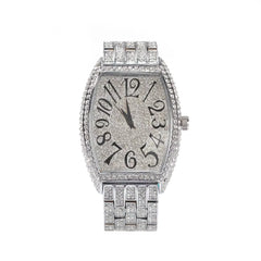 Ice Stone Hip Hop Square Luxury Ice Out Diamond Watch