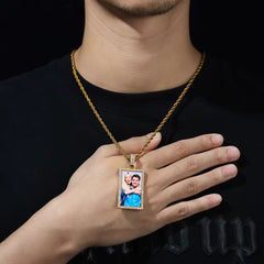 Ice Stone Trendy Elegant 925 Sterling VVS D Moissanite Pendant