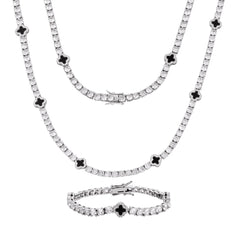 European American Hip Hop Style 6MM Tennis Bracelets Iced Out Full Diamond Micro Insert CZ Tennis Chains