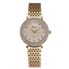 Ice Stone Shockproof Waterproof Fashion Diamond Stainless Steel Watch