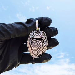 New Arrival Latest Design Pendants With Tongue Shape Dollar Sign Iced Out Money Lips Pendants Hip Hop