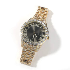 Ice Stone Full Diamond Bling Luxury Quartz Watch