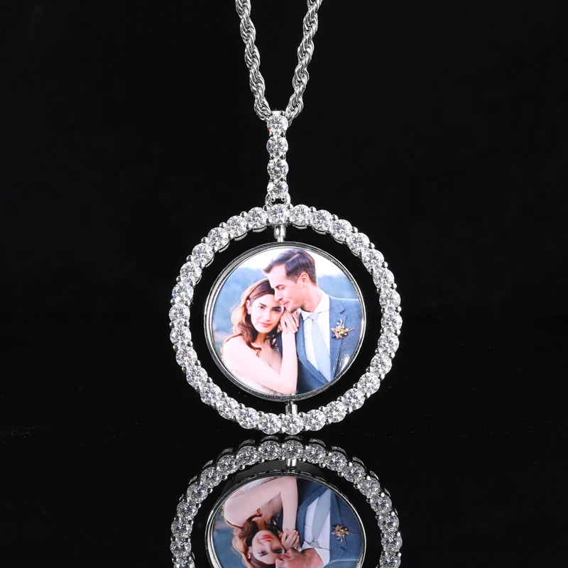 Ice Stone Wholesale 925 Sterling VVS D Moissanite Custom Pendant