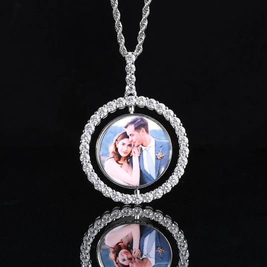 Ice Stone Wholesale 925 Sterling VVS D Moissanite Custom Pendant