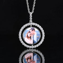 Ice Stone Wholesale 925 Sterling VVS D Moissanite Custom Pendant