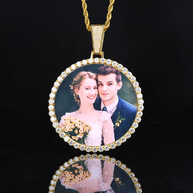 Ice Stone Hot Sale Super Big S925 VVS D Moissanite Pendant