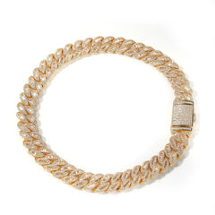 2021 Hot Selling Luxury Cuban Link Chain Bracelet Fashion 13mm 7inch 8 Inch Hip Hop Gold Silver Chain Gold Plated Bracelet