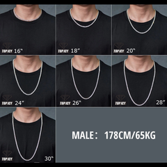 Ice Stone Luxury Bubble Letter Name Necklace