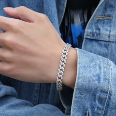 Ice Stone New Arrival 8mm Pink Cuban Link CZ Necklace