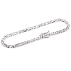 Ice Stone Iced Out VVS Moissanite Tennis Bracelet 5mm-6mm