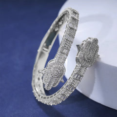 Ice Stone Hip Hop Retro Cool Zircon Palm Wrap Bracelets