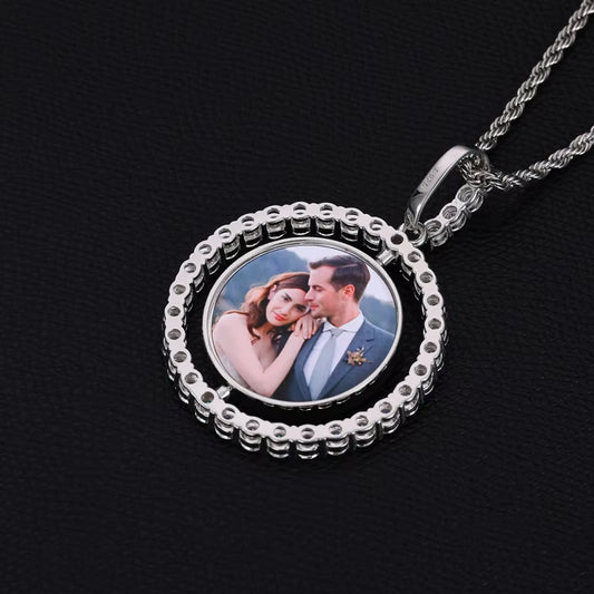 Ice Stone 925 Sterling VVS D Moissanite Custom Pendant