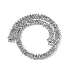 Luxury Personalized Bubble shape Letter Necklace Custom Letter Name Pendant Necklace Iced Out 12mm Cuban Chain Jewelry