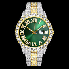 Ice Stone Full Diamond Bling Luxury Quartz Watch