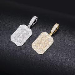 Ice Stone New Arrival Pass Diamond Tester 925 Silver Moissanite Dollar Pendant