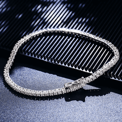 Ice Stone Iced Out VVS Moissanite Tennis Bracelet 5mm-6mm