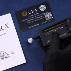 Ice Stone Iced Out VVS Moissanite Heart Earrings