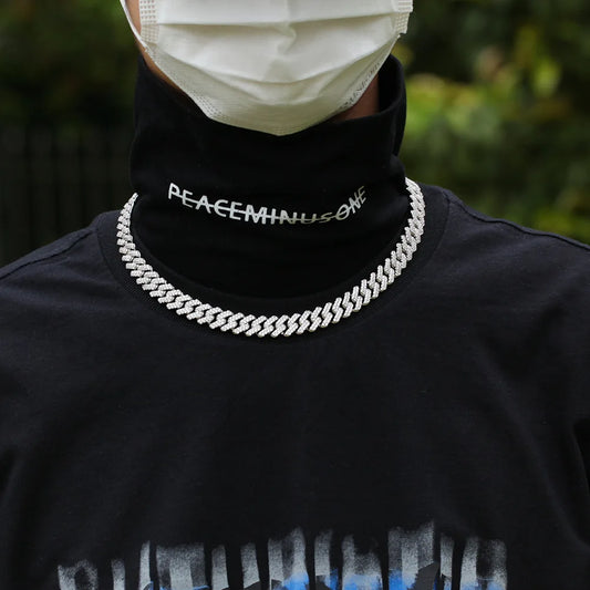 Ice Stone 12mm CZ Prong Cuban Chain Jewelry