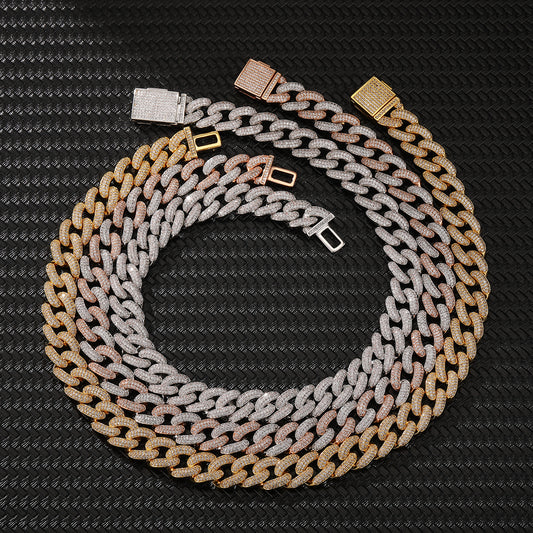 Ice Stone 18mm Micro Pave CZ Cuban Chain